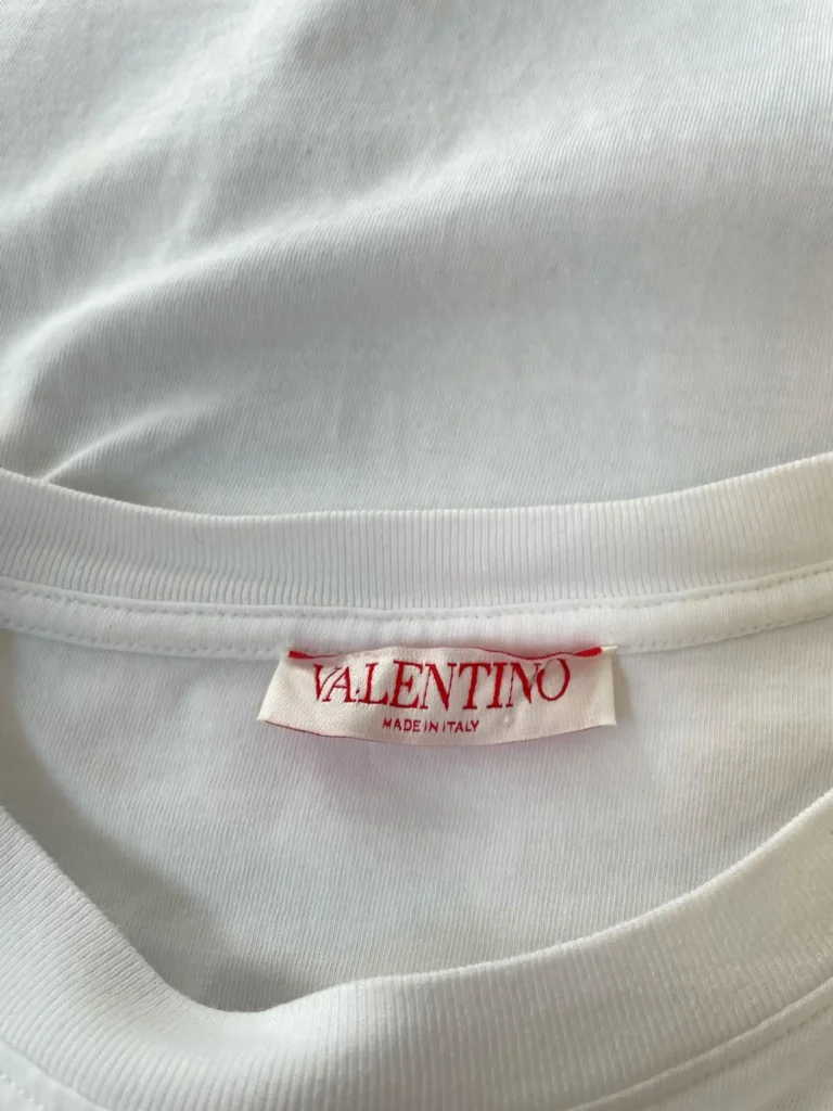 T-shirt in cotone con logo in rilievo, M., foto 8 di 8