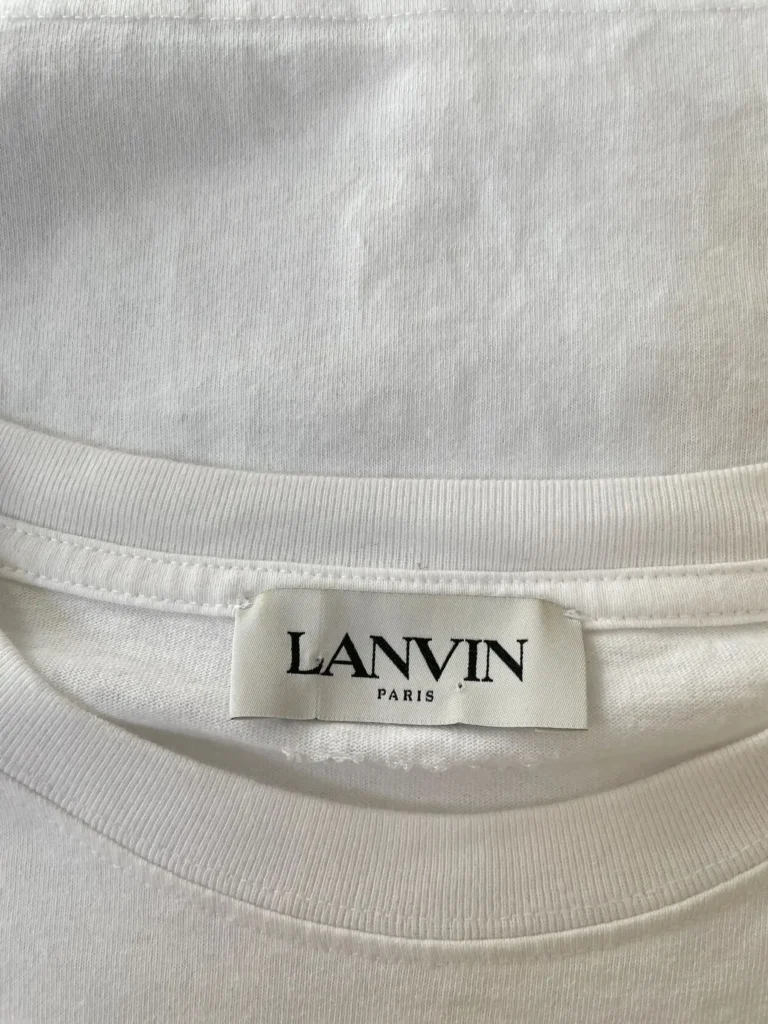 T-shirt in cotone con logo ricamato, M., foto 8 di 8