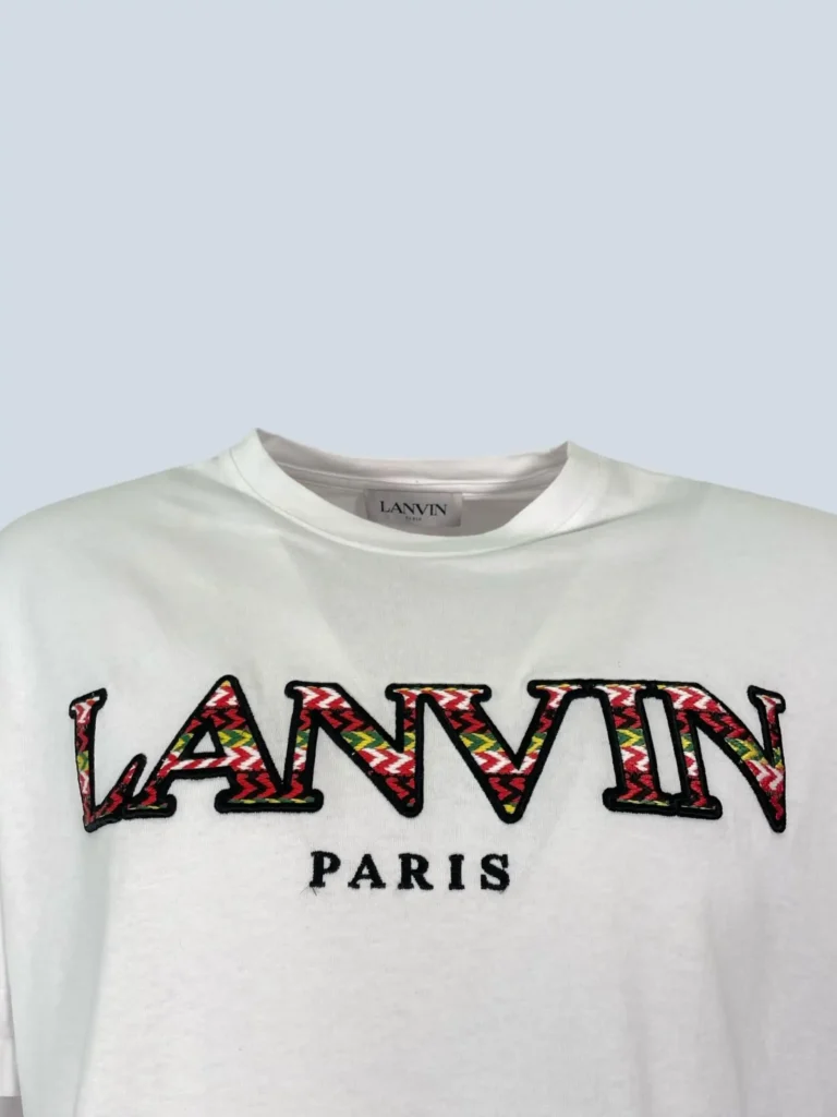 T-shirt in cotone con logo ricamato, M., foto 4 di 8