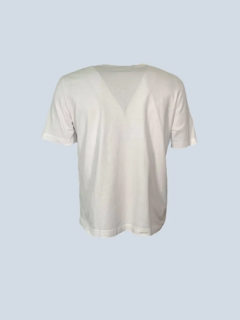 T-shirt in cotone con logo ricamato, M., foto 3 di 8