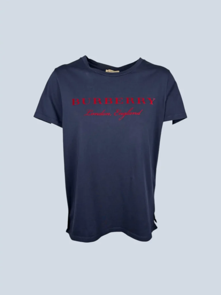 T-shirt in cotone con logo, L.