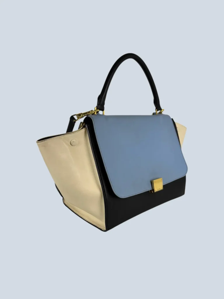 Borsa a spalla Trapeze in pelle., foto 2 di 10