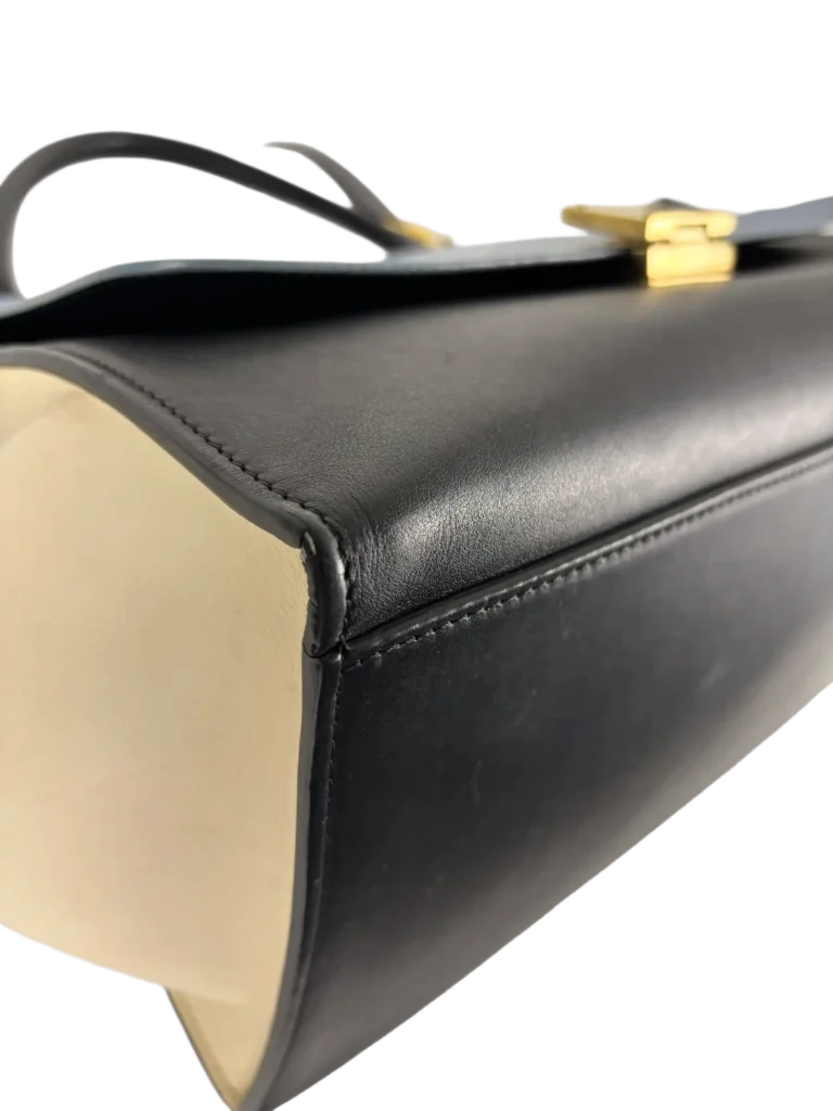 Trapeze leather shoulder bag, photo 6 of 10