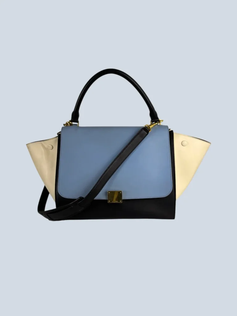 Borsa a spalla Trapeze in pelle.