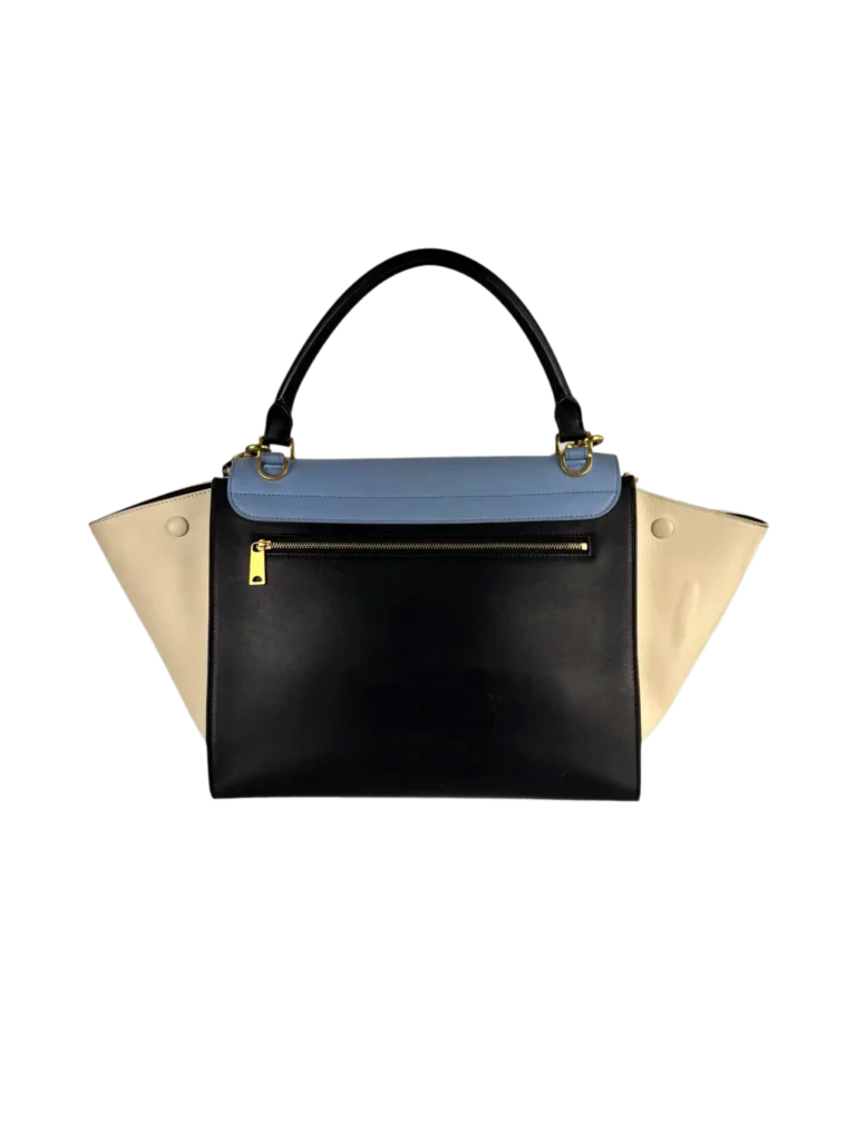 Trapeze leather shoulder bag, photo 4 of 10