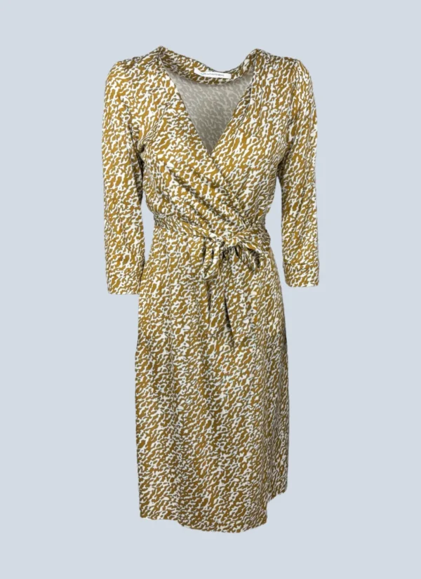 <b>Diane Von Furstenberg</b> <br> abito a portafoglio in viscosa, M.