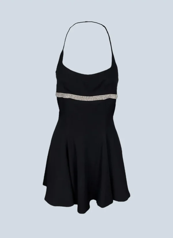 <b>Dolce&Gabbana</b> <br> minidress con strass, 42.