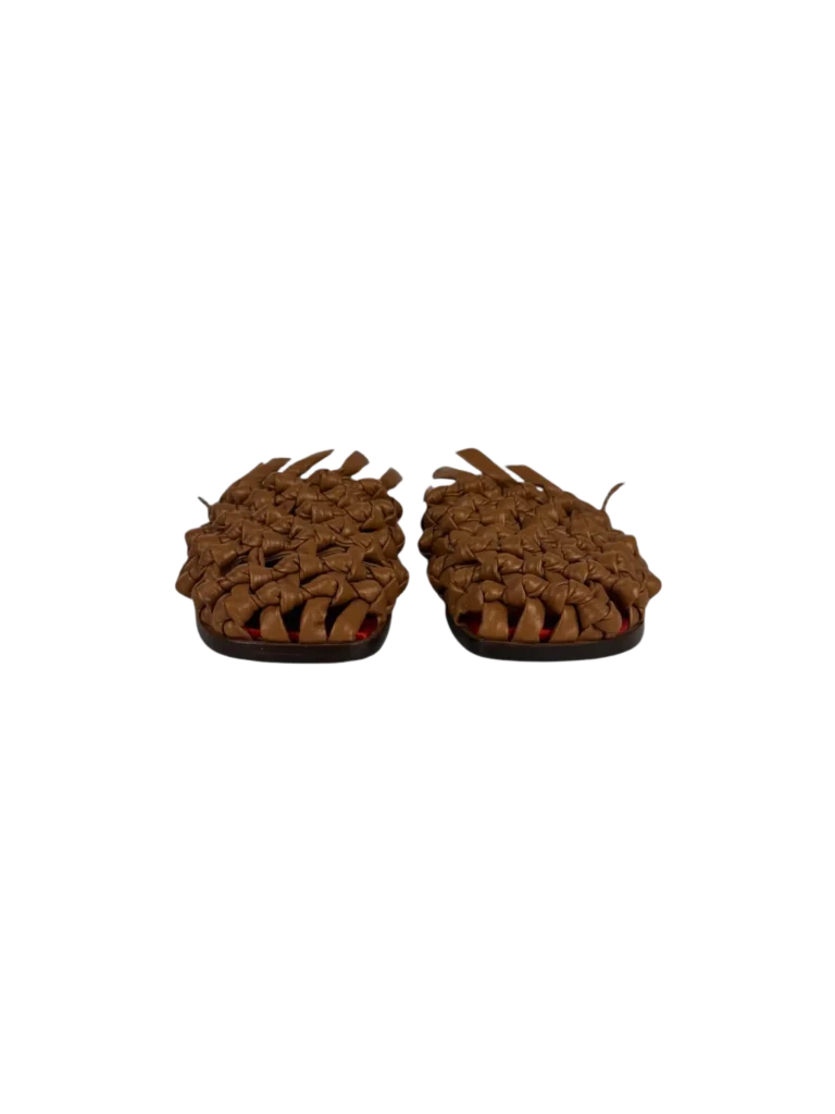 Braided leather sandals., photo 3 of 7