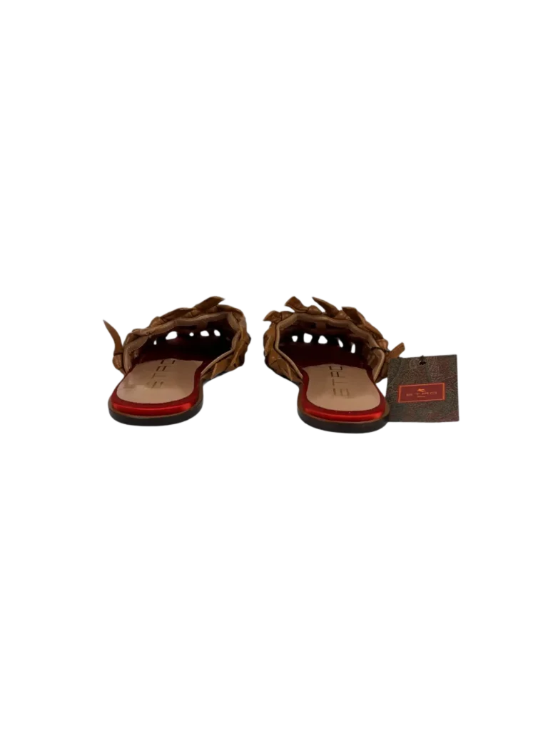 Braided leather sandals., photo 4 of 7