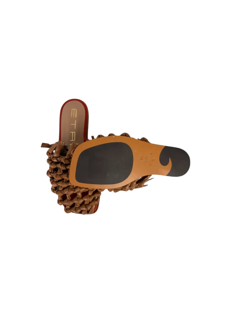 Braided leather sandals., photo 5 of 7