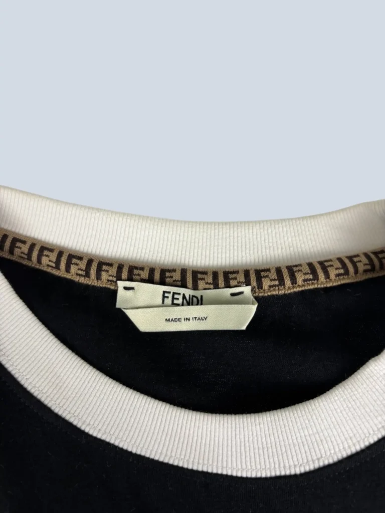 Cotton logo print T-shirt, S., photo 5 of 6