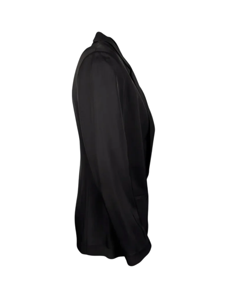 Single-breasted viscose blazer, photo 2 of 6
