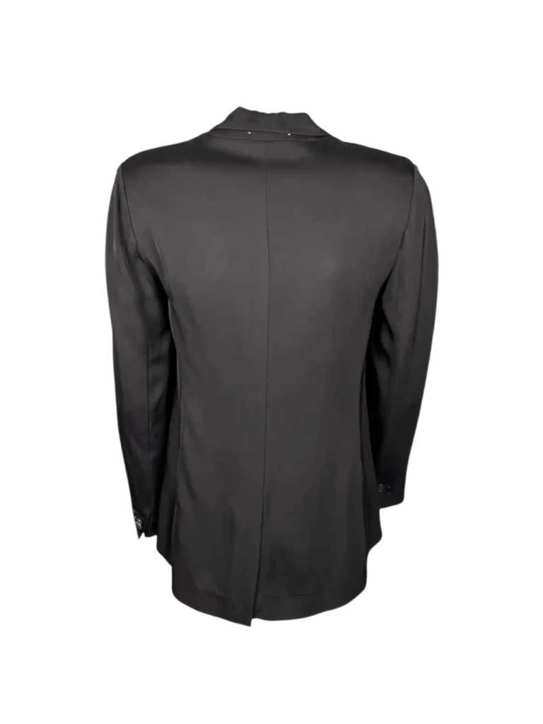 Single-breasted viscose blazer, photo 3 of 6