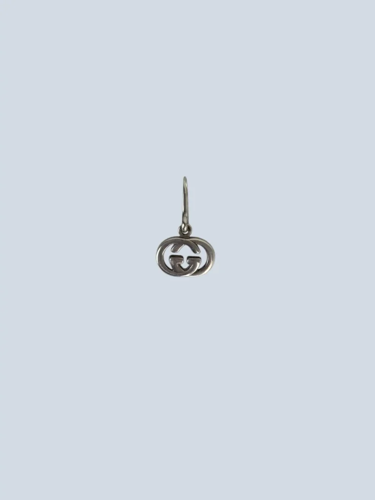 Silver Interlocking earrings, photo 3 of 4