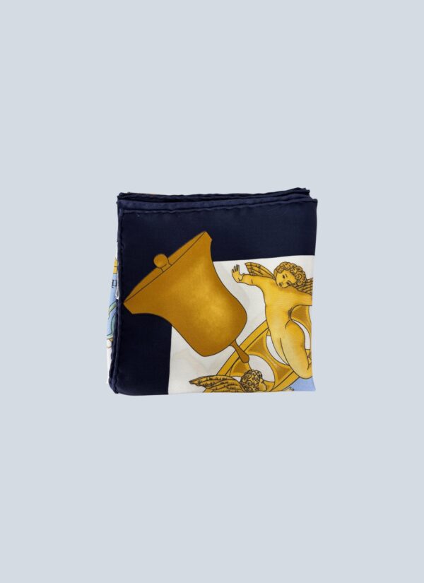 <b>Hermès</b> <br> carré “Amours” in seta.