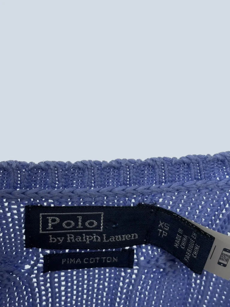 Polo Ralph Lauren, maglione in cotone con motivo a trecce, XS., foto 4 di 5