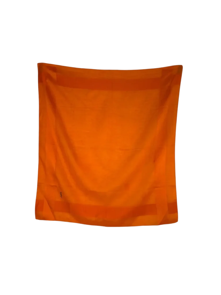 Foulard in seta con logo., foto 3 di 5