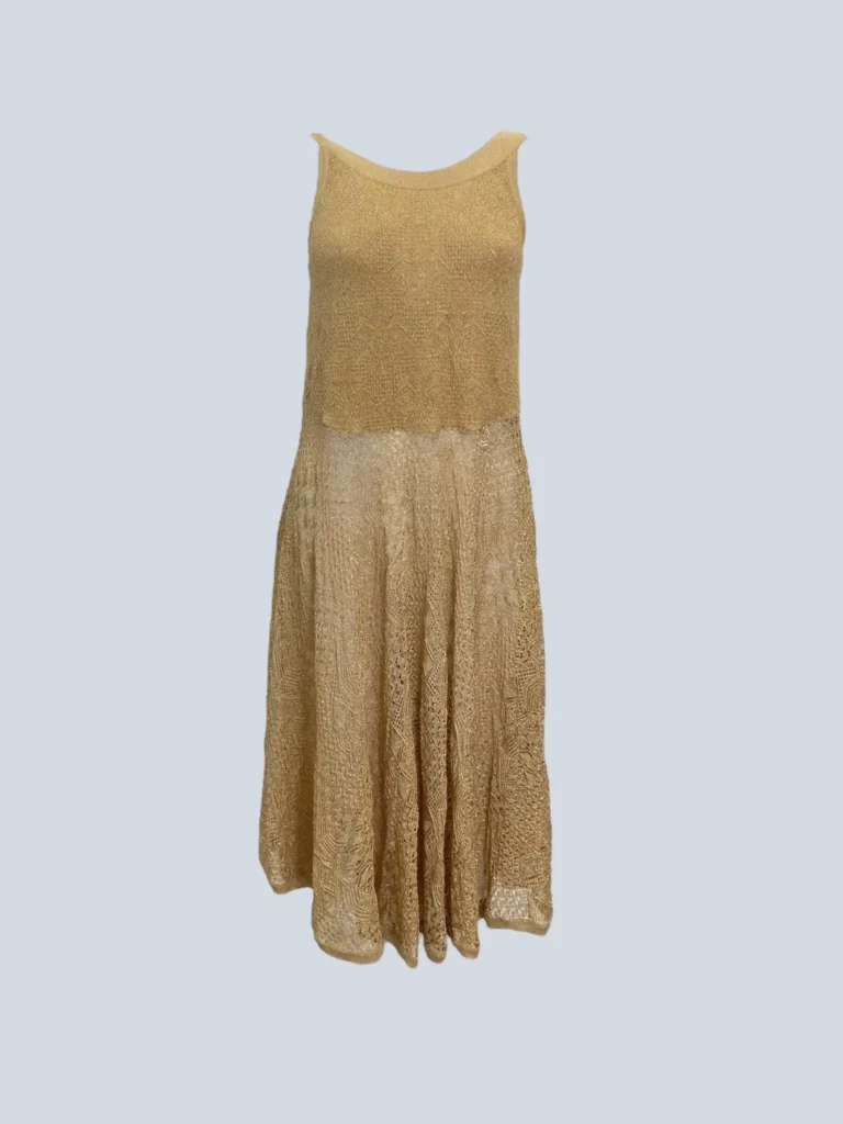 Abito lungo in lurex, 40.