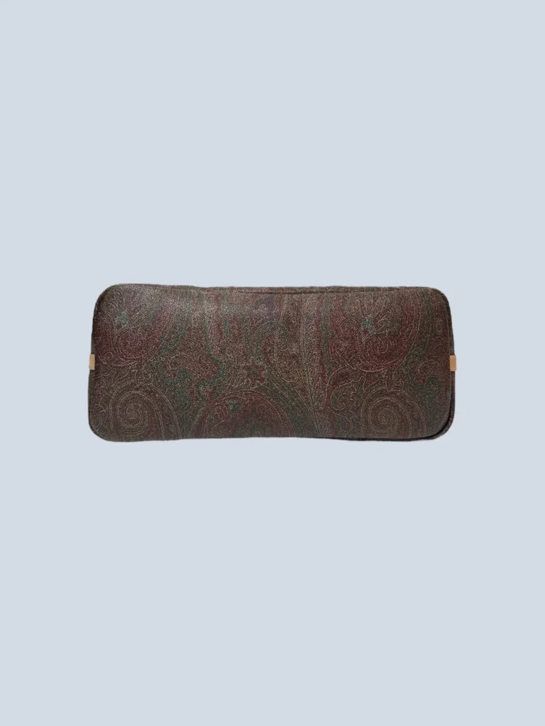 Borsa shopper a spalla in tela paisley dettagli cut-out., foto 5 di 8