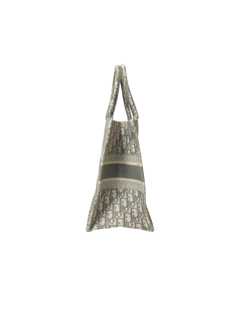 Borsa Dior Book Tote Media in tela jacquard., foto 7 di 12
