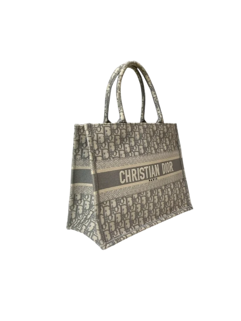 Borsa Dior Book Tote Media in tela jacquard., foto 2 di 12