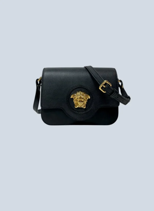 <b>Versace</b><br> borsa a tracolla La Medusa in pelle.