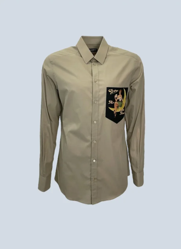 <b>Dolce&Gabbana</b><br> camicia Bring Me To The Moon in cotone, M.