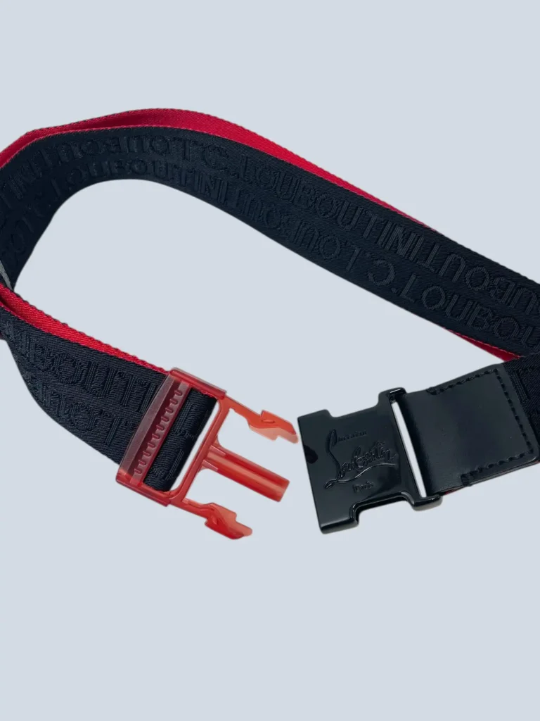 All-over logo nylon belt, UN., photo 3 of 7