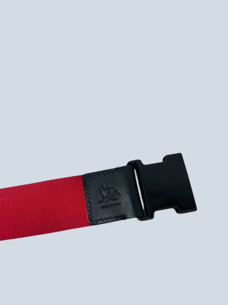 All-over logo nylon belt, UN., photo 5 of 7