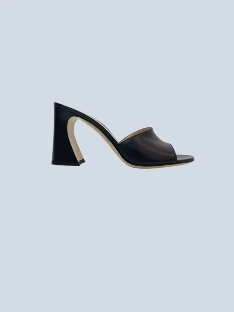 Mules in pelle, 38,5.