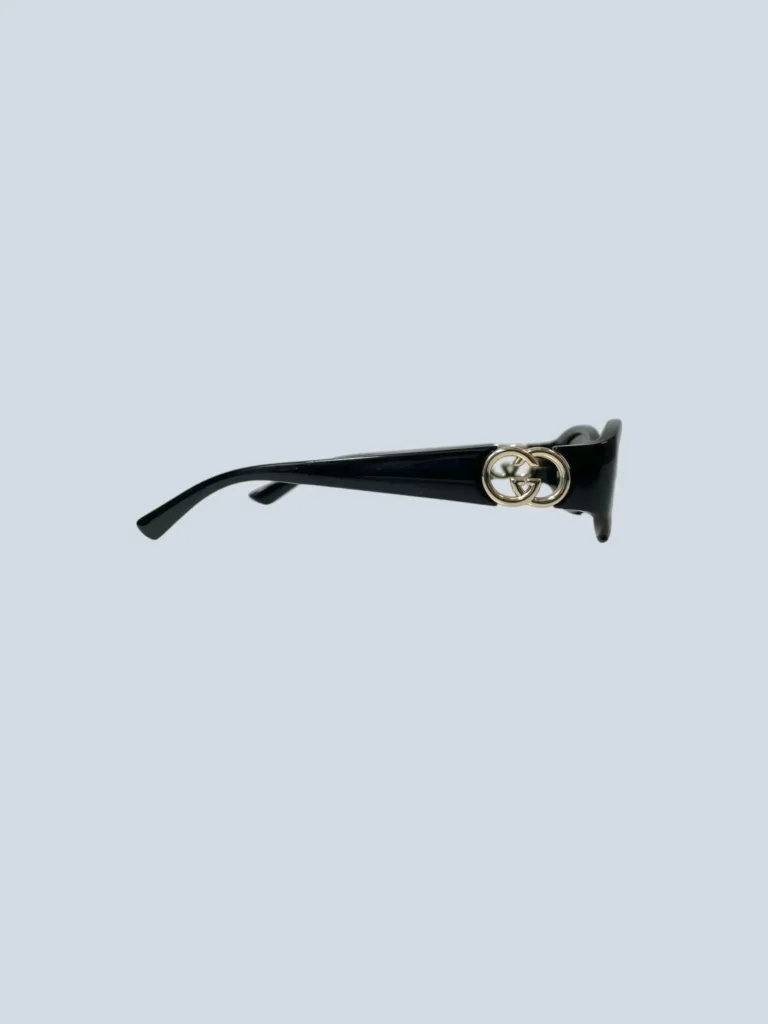 Interlocking logo oval sunglasses, photo 3 of 7