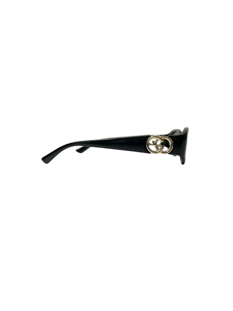 Interlocking logo oval sunglasses, photo 3 of 7