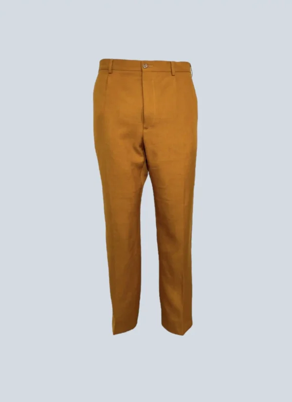 <b>Gucci</b><br> pantaloni chino in lino, 50.