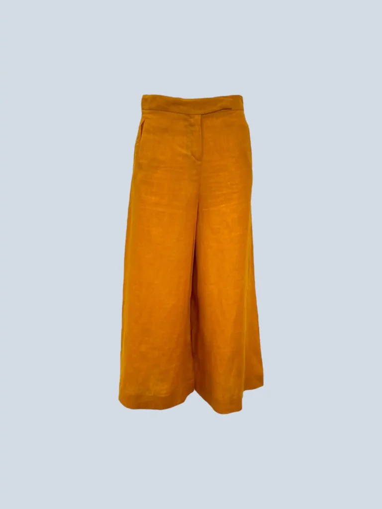 Pantaloni palazzo in lino, 38.