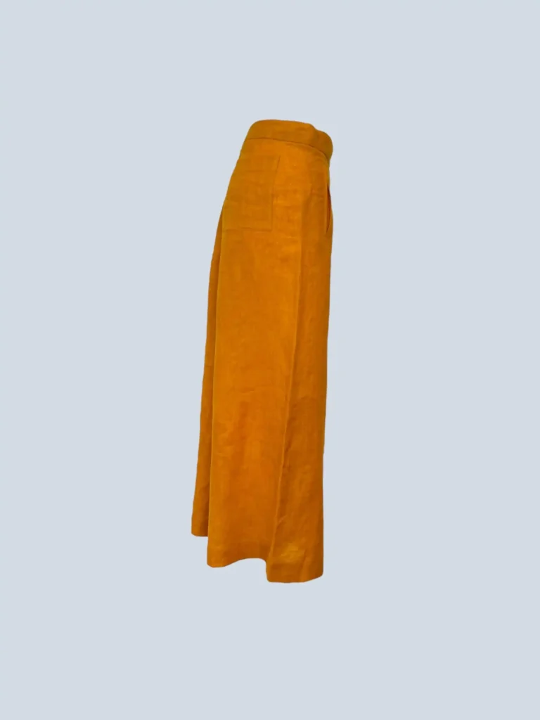 Pantaloni palazzo in lino, 38., foto 3 di 7