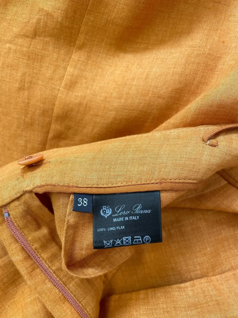 Pantaloni palazzo in lino, 38., foto 6 di 7