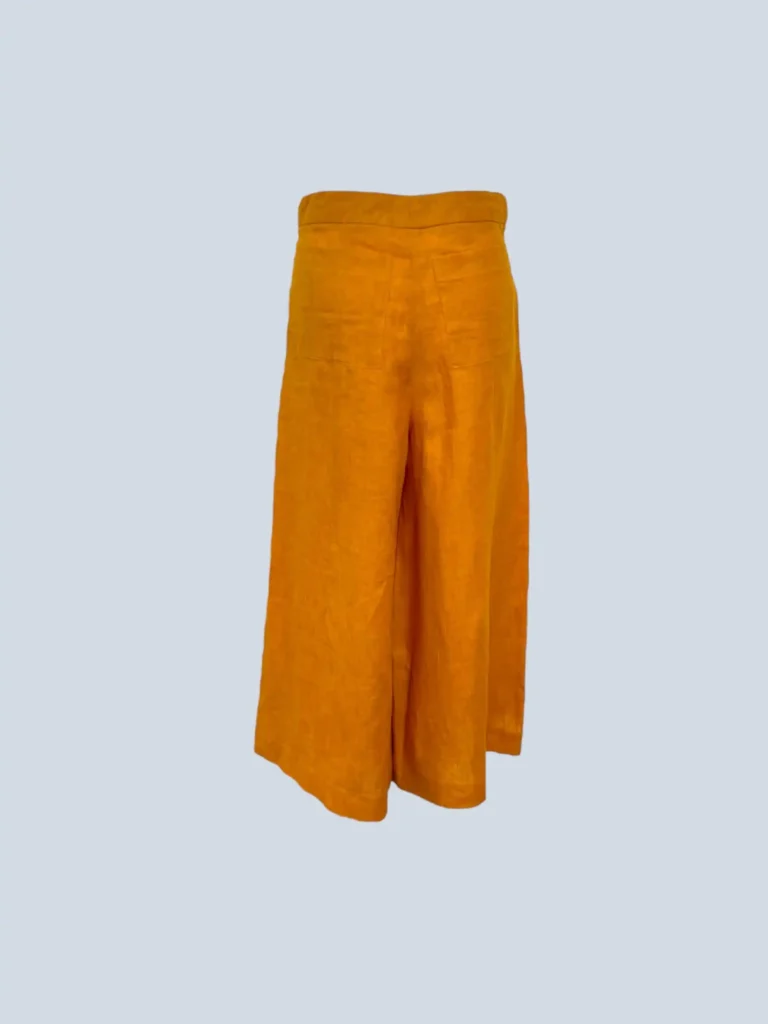 Pantaloni palazzo in lino, 38., foto 4 di 7