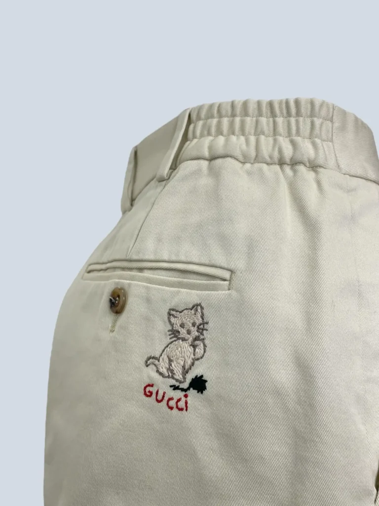 Embroidered chino trousers, 50., photo 5 of 8