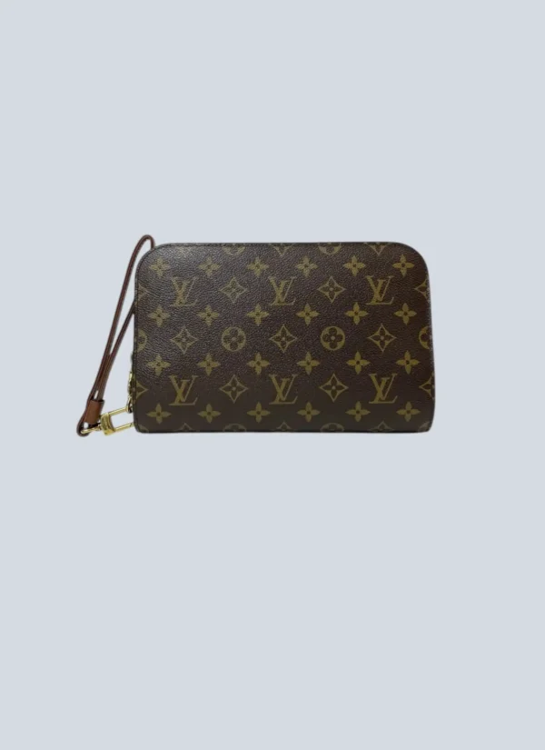 <b>Louis Vuitton</b><br> pochette Orsay in tela Monogram e pelle.