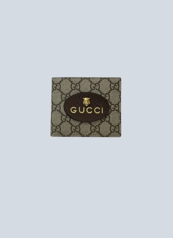 <b>Gucci</b><br> portafoglio Neo Vintage in tela Monogram e pelle.