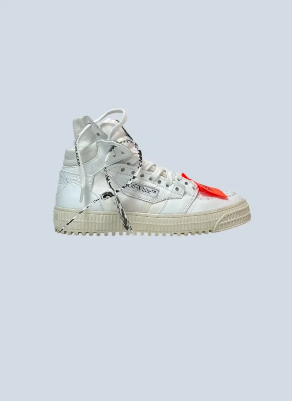 <b>Off White</b><br> sneakers 3.0 Off-Court in pelle bianca, 38.