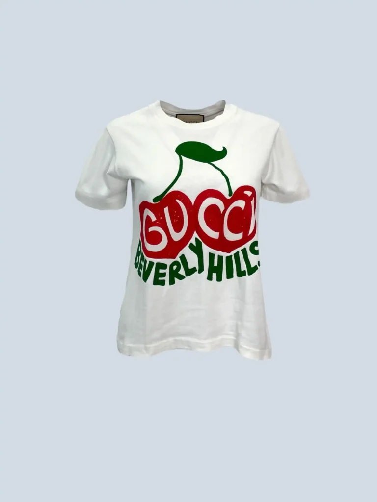 T-shirt Cherry in cotone, XXS.