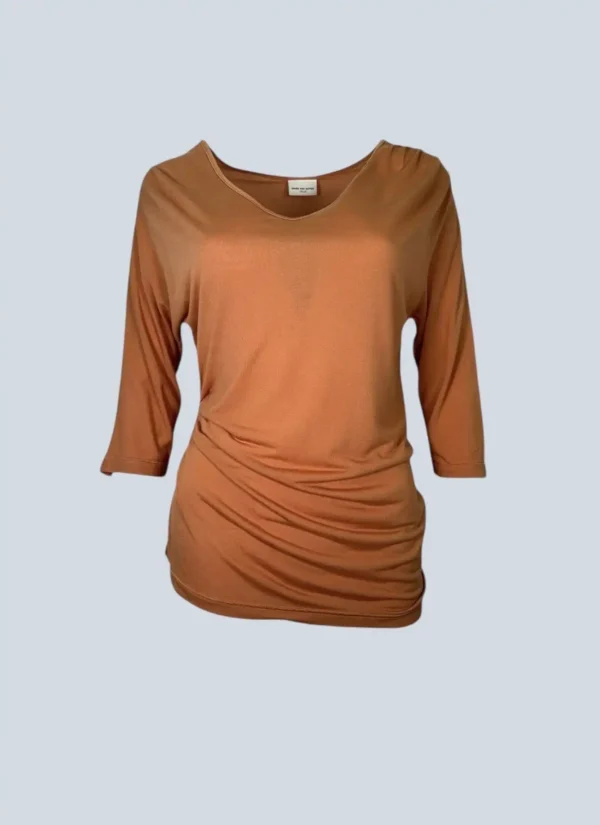 <b>Dries van Noten</b><br> t-shirt a maniche lunghe in modal, 42.