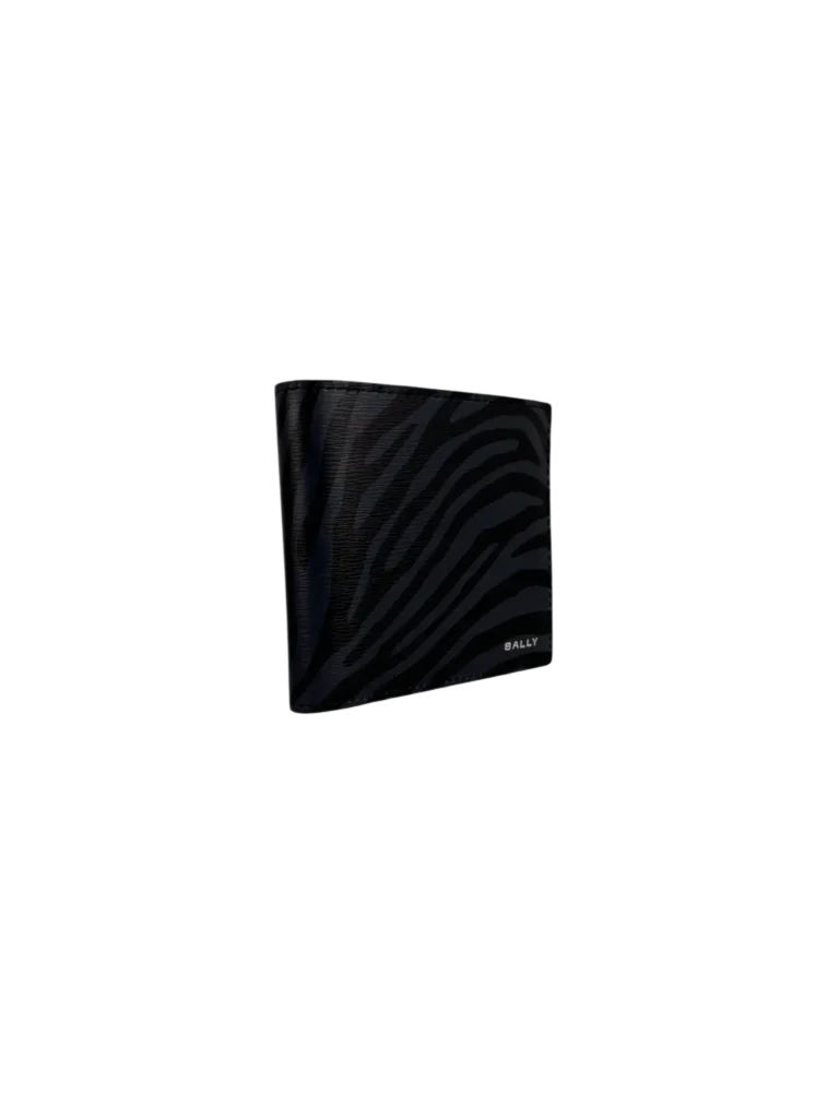 Zebra print leather bifold wallet, photo 2 of 8
