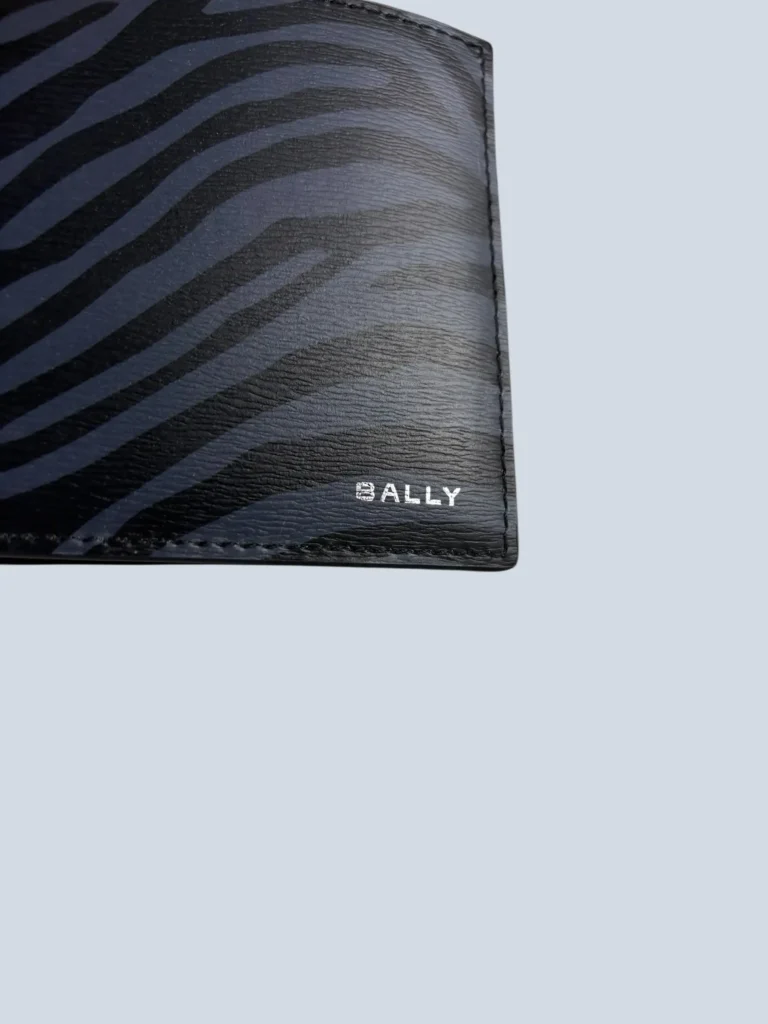 Zebra print leather bifold wallet, photo 8 of 8