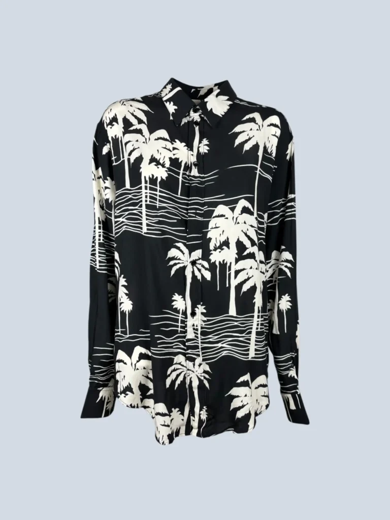 Camicia con stampa floreale, 40.