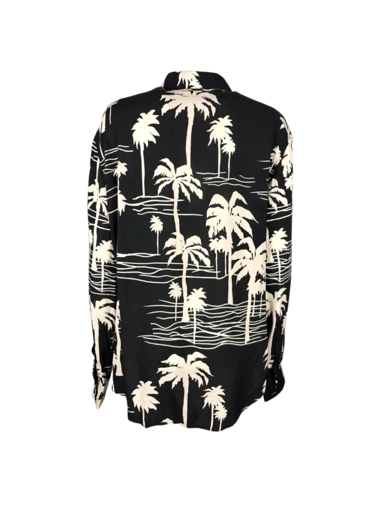 Camicia con stampa floreale., foto 4 di 7