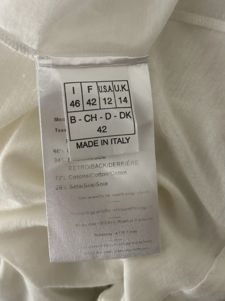 Blusa in cotone con ricamo, 46., foto 5 di 6