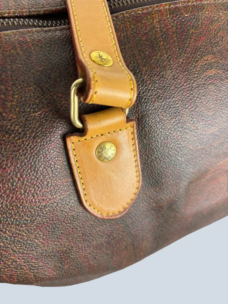 Borsa da viaggio in tela paisley., foto 8 di 10