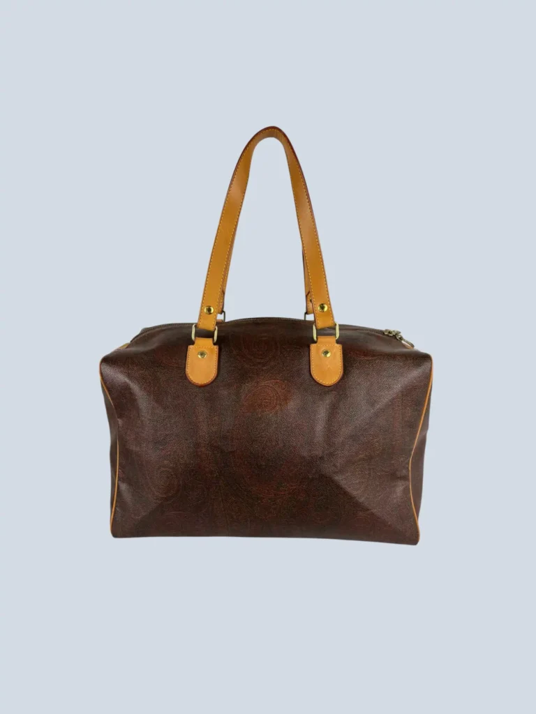 Borsa da viaggio in tela paisley.